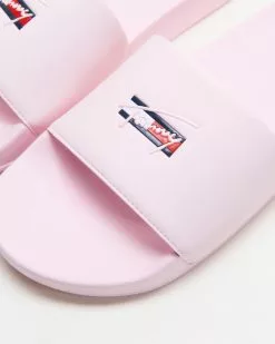 Tommy Hilfiger Essential Pool Slides - Women's Light Pink -Sandals Sales Shop http3A2F2Fstatic.theiconic.com .au2Fp2Ftommy hilfiger 9235 2776921 4