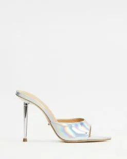 Tony Bianco Misha Silver Illumine & Silver