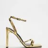 Tony Bianco Fiance Gold Foil