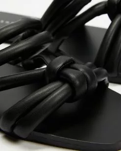 TOPSHOP Penny Leather Double Knot Tubular Sandals Black -Sandals Sales Shop http3A2F2Fstatic.theiconic.com .au2Fp2Ftopshop 7706 7324631 3