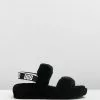 UGG Women's Oh Yeah Slippers Black