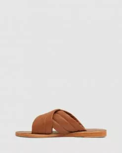 Urge Natalya Cognac Milled -Sandals Sales Shop http3A2F2Fstatic.theiconic.com .au2Fp2Furge 1905 9418341 4