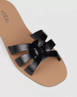 Verali Roulette Black Crinkle Patent -Sandals Sales Shop http3A2F2Fstatic.theiconic.com .au2Fp2Fverali 0449 4518511 4