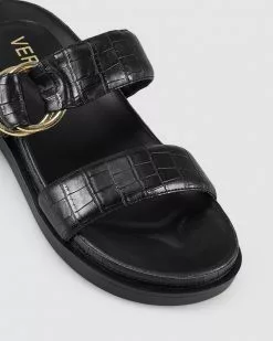 Verali Oslo Black Croc Emboss -Sandals Sales Shop http3A2F2Fstatic.theiconic.com .au2Fp2Fverali 1604 1723341 4