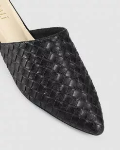 Verali Rose Black Embossed Weave -Sandals Sales Shop http3A2F2Fstatic.theiconic.com .au2Fp2Fverali 2285 5065331 4