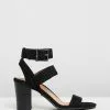 Vionic Sofia Heeled Sandals Black