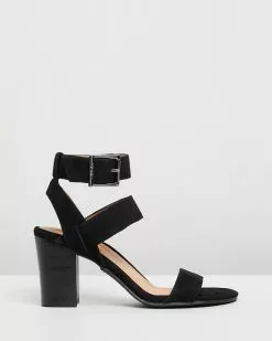 Vionic Sofia Heeled Sandals Black