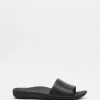 Vionic Val Slide Sandals Black