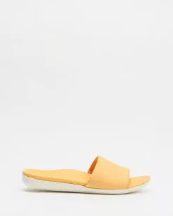 Vionic Val Slide Sandals Orange