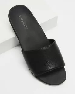 Vionic Val Slide Sandals Black -Sandals Sales Shop http3A2F2Fstatic.theiconic.com .au2Fp2Fvionic 2041 5007231 3