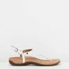 Vionic Kirra Backstrap Sandals White