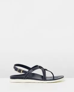 Vionic Veranda Backstrap Sandals Navy