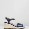 Vionic Stephany Wedges Navy