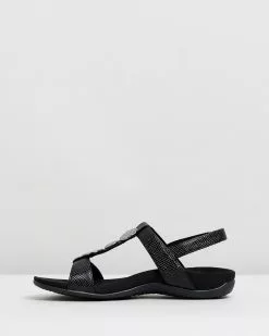 Vionic Farra Backstrap Sandals Black Lizard -Sandals Sales Shop http3A2F2Fstatic.theiconic.com .au2Fp2Fvionic 5935 064698 3