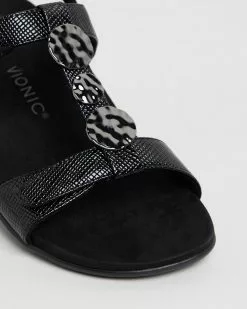 Vionic Farra Backstrap Sandals Black Lizard -Sandals Sales Shop http3A2F2Fstatic.theiconic.com .au2Fp2Fvionic 5938 064698 4