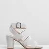 Vionic Blaire Heeled Sandals Light Grey