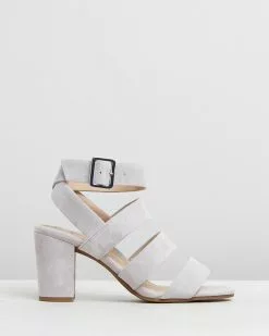 Vionic Blaire Heeled Sandals Light Grey