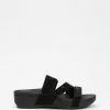 Vionic Alexis Platform Sandals Black