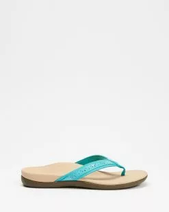 Vionic Casandra Toe Post Sandal Teal