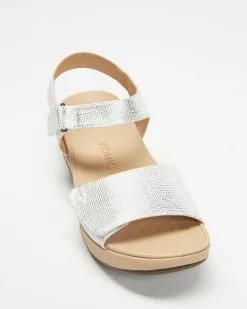 Vionic Raz Metallic Wedge Sandals White -Sandals Sales Shop http3A2F2Fstatic.theiconic.com .au2Fp2Fvionic 8369 0136121 3