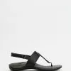 Vionic Tala T-Strap Sandals Black