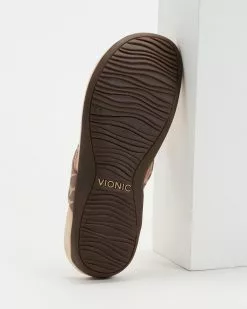 Vionic Bella Toe Post Sandals Giraffe Brownie -Sandals Sales Shop http3A2F2Fstatic.theiconic.com .au2Fp2Fvionic 9675 3695041 4