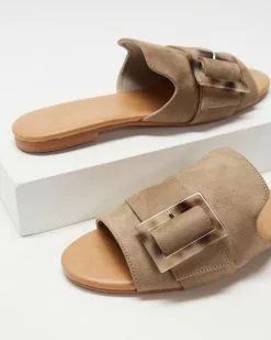 Walnut Melbourne Meadow Slides Tan -Sandals Sales Shop http3A2F2Fstatic.theiconic.com .au2Fp2Fwalnut melbourne 0572 2865821 3