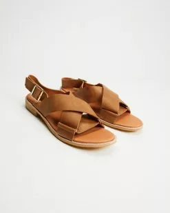 Walnut Melbourne Emelie Leather Sandals Tan -Sandals Sales Shop http3A2F2Fstatic.theiconic.com .au2Fp2Fwalnut melbourne 6402 6965821 3