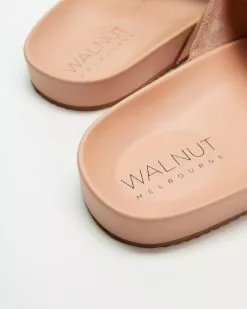 Walnut Melbourne Penelope Leather Slides Peony -Sandals Sales Shop http3A2F2Fstatic.theiconic.com .au2Fp2Fwalnut melbourne 7030 8765821 3