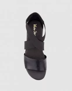 Wide Steps Chester BLACK GLOVE -Sandals Sales Shop http3A2F2Fstatic.theiconic.com .au2Fp2Fwide steps 1317 1161731 3