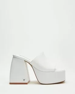 Windsor Smith Highrise White Leather