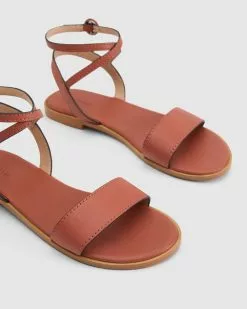 Witchery Astrid Leather Sandal Burnt Orange -Sandals Sales Shop http3A2F2Fstatic.theiconic.com .au2Fp2Fwitchery 4213 3651541 3