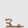Witchery Astrid Leather Sandal Tan