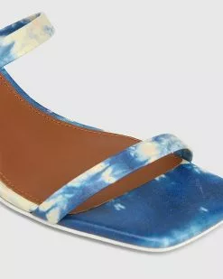 Wittner Kourtney Tie Dye Leather Block Heel Sandals Blue -Sandals Sales Shop http3A2F2Fstatic.theiconic.com .au2Fp2Fwittner 0548 4595711 3