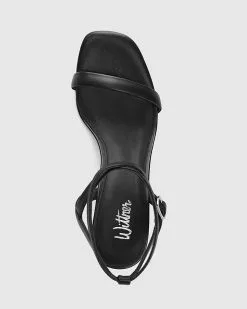 Wittner Carelinah Leather Block Heel Sandals Black -Sandals Sales Shop http3A2F2Fstatic.theiconic.com .au2Fp2Fwittner 2305 9761341 5