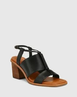 Wittner Clarion Leather Block Heel Sandals Black -Sandals Sales Shop http3A2F2Fstatic.theiconic.com .au2Fp2Fwittner 2655 9155021 2