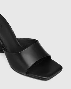 Wittner Ralina Leather Angular Heel Sandals Black -Sandals Sales Shop http3A2F2Fstatic.theiconic.com .au2Fp2Fwittner 2939 0008341 3
