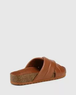 Wittner Amirah Leather Cork Slides Tan -Sandals Sales Shop http3A2F2Fstatic.theiconic.com .au2Fp2Fwittner 3129 0722441 4
