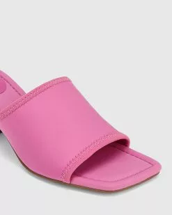 Wittner Katoka Recycled Neoprene Block Heel Sandals Pink -Sandals Sales Shop http3A2F2Fstatic.theiconic.com .au2Fp2Fwittner 3303 9320451 3