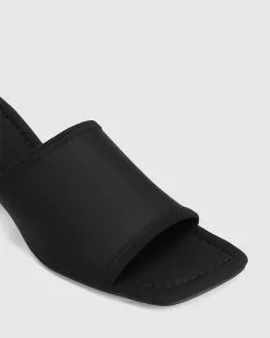 Wittner Katoka Recycled Neoprene Block Heel Sandals Black -Sandals Sales Shop http3A2F2Fstatic.theiconic.com .au2Fp2Fwittner 3330 9249351 3