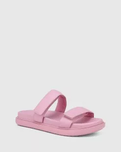 Wittner Arbory Leather Double Strap Slides Pink -Sandals Sales Shop http3A2F2Fstatic.theiconic.com .au2Fp2Fwittner 3483 1783741 2