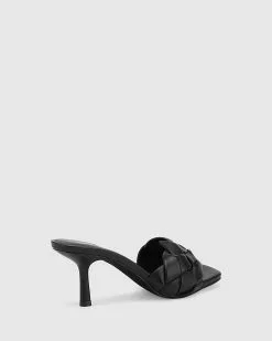 Wittner Combs Woven Leather Stiletto Heel Sandals Black -Sandals Sales Shop http3A2F2Fstatic.theiconic.com .au2Fp2Fwittner 3514 1931611 4