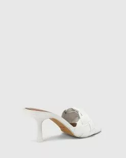 Wittner Combs Woven Leather Stiletto Heel Sandals White -Sandals Sales Shop http3A2F2Fstatic.theiconic.com .au2Fp2Fwittner 3538 3750611 4