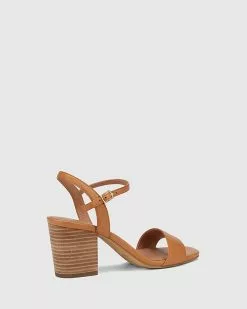 Wittner Collin Leather Block Heel Sandals Tan -Sandals Sales Shop http3A2F2Fstatic.theiconic.com .au2Fp2Fwittner 3976 2379221 4