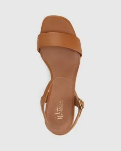 Wittner Collin Leather Block Heel Sandals Tan -Sandals Sales Shop http3A2F2Fstatic.theiconic.com .au2Fp2Fwittner 3979 2379221 5