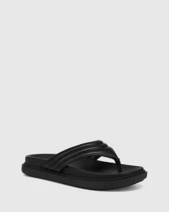 Wittner Avivah Leather Thong Sandals Black -Sandals Sales Shop http3A2F2Fstatic.theiconic.com .au2Fp2Fwittner 4534 9396051 2