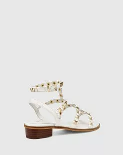 Wittner Tahara Leather Stud Sandals White -Sandals Sales Shop http3A2F2Fstatic.theiconic.com .au2Fp2Fwittner 4970 7353941 4