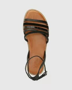 Wittner Cayenne Multi Leather Flat Strappy Sandals Black -Sandals Sales Shop http3A2F2Fstatic.theiconic.com .au2Fp2Fwittner 5025 7129221 5