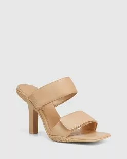Wittner Rexine Leather Stiletto Heel Sandals Beige -Sandals Sales Shop http3A2F2Fstatic.theiconic.com .au2Fp2Fwittner 5066 4435841 2