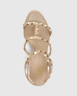 Wittner Rye Leather Stud Sandals Beige -Sandals Sales Shop http3A2F2Fstatic.theiconic.com .au2Fp2Fwittner 5084 2565941 5